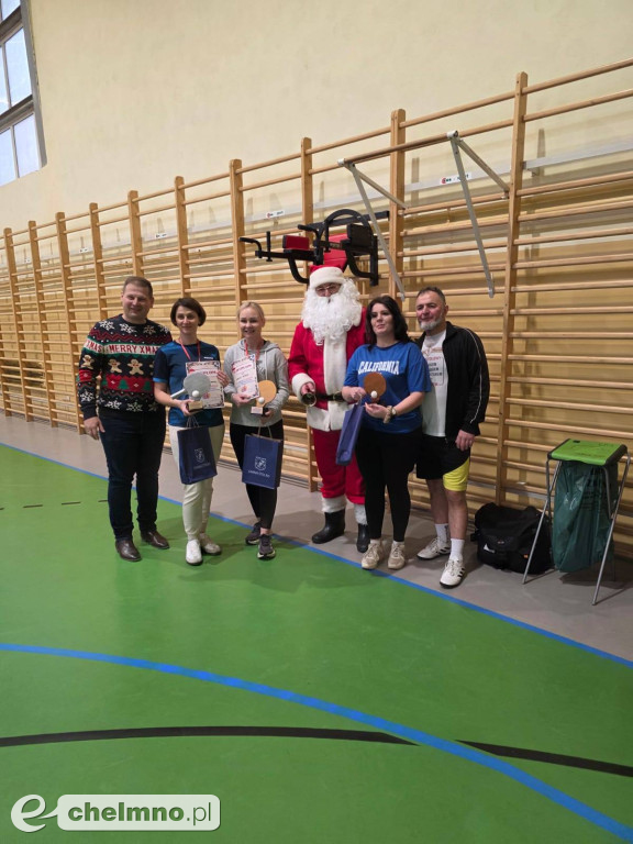 Za nami IV Mikołajkowy Amatorski Turniej Tenisa Stołowego