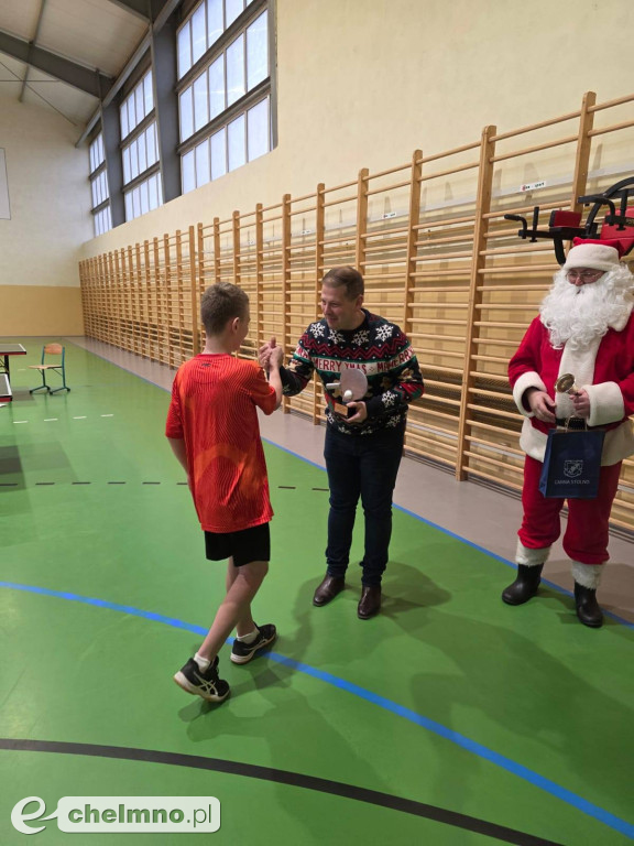 Za nami IV Mikołajkowy Amatorski Turniej Tenisa Stołowego