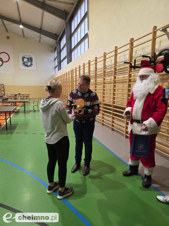 Za nami IV Mikołajkowy Amatorski Turniej Tenisa Stołowego