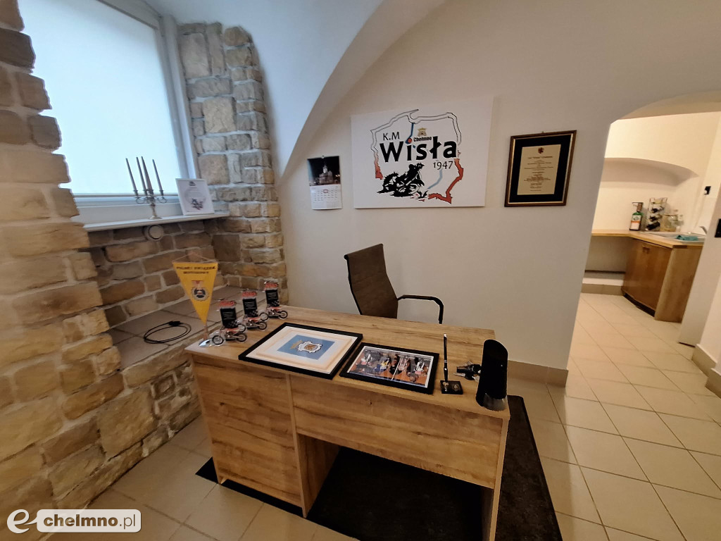 Nowa siedziba KM WISŁA Chełmno. Przenosi w czasie