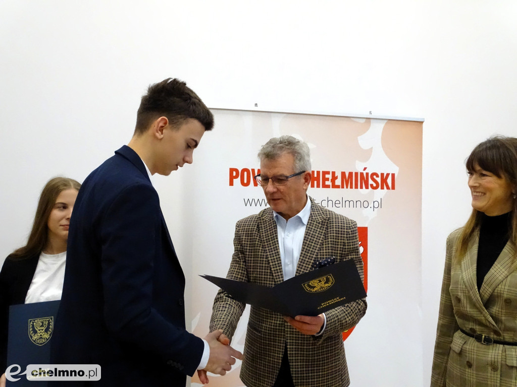 Poznajcie młodych stypendystów Powiatu Chełmińskiego!
