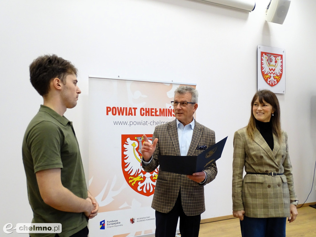 Poznajcie młodych stypendystów Powiatu Chełmińskiego!