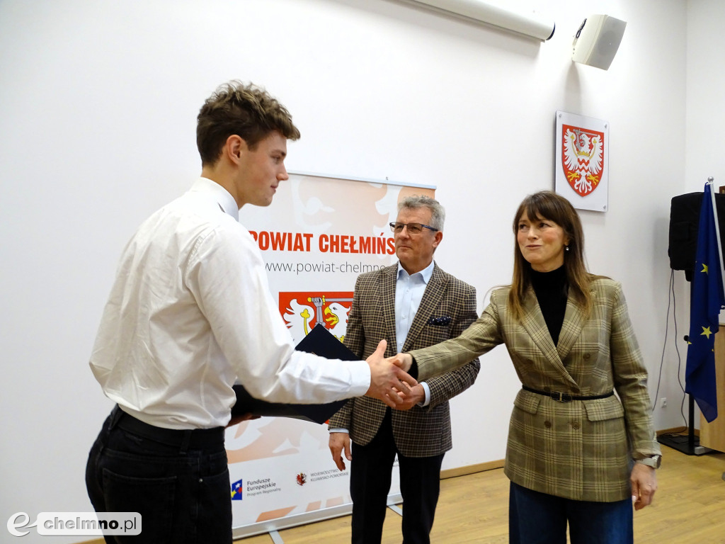 Poznajcie młodych stypendystów Powiatu Chełmińskiego!