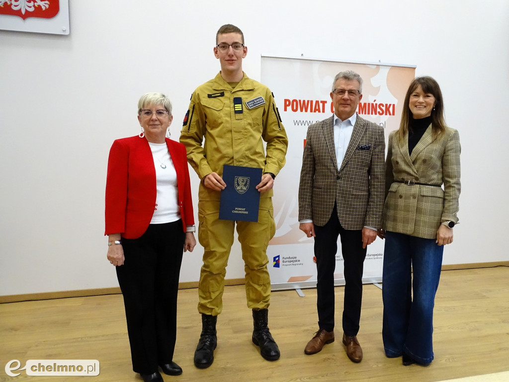 Poznajcie młodych stypendystów Powiatu Chełmińskiego!