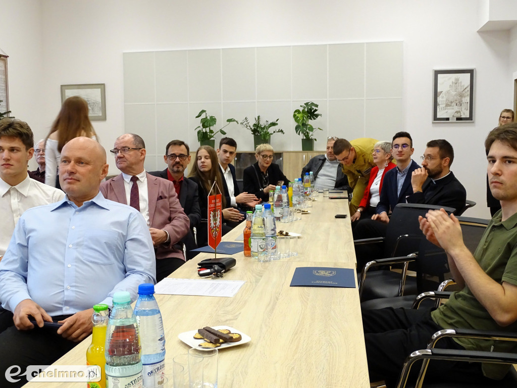 Poznajcie młodych stypendystów Powiatu Chełmińskiego!