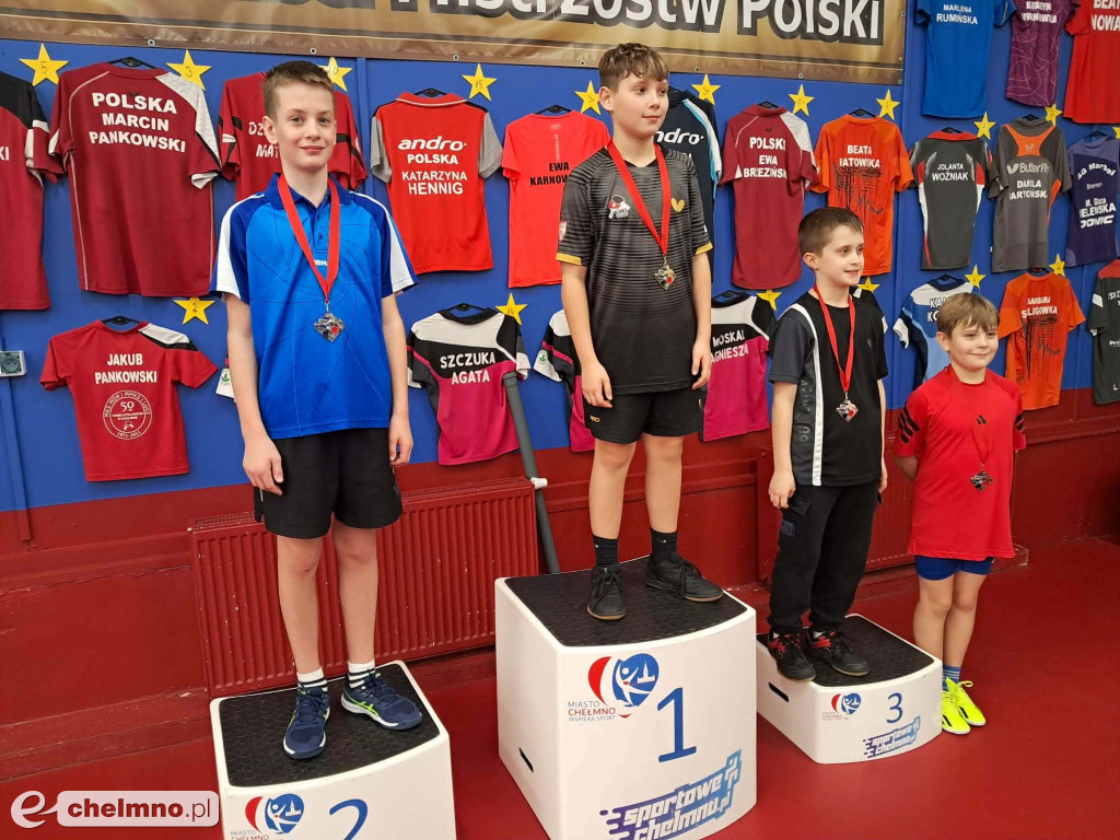 Mistrzostwa Chełmna w tenisie stołowym. Pierwsza SP 2 Chełmno