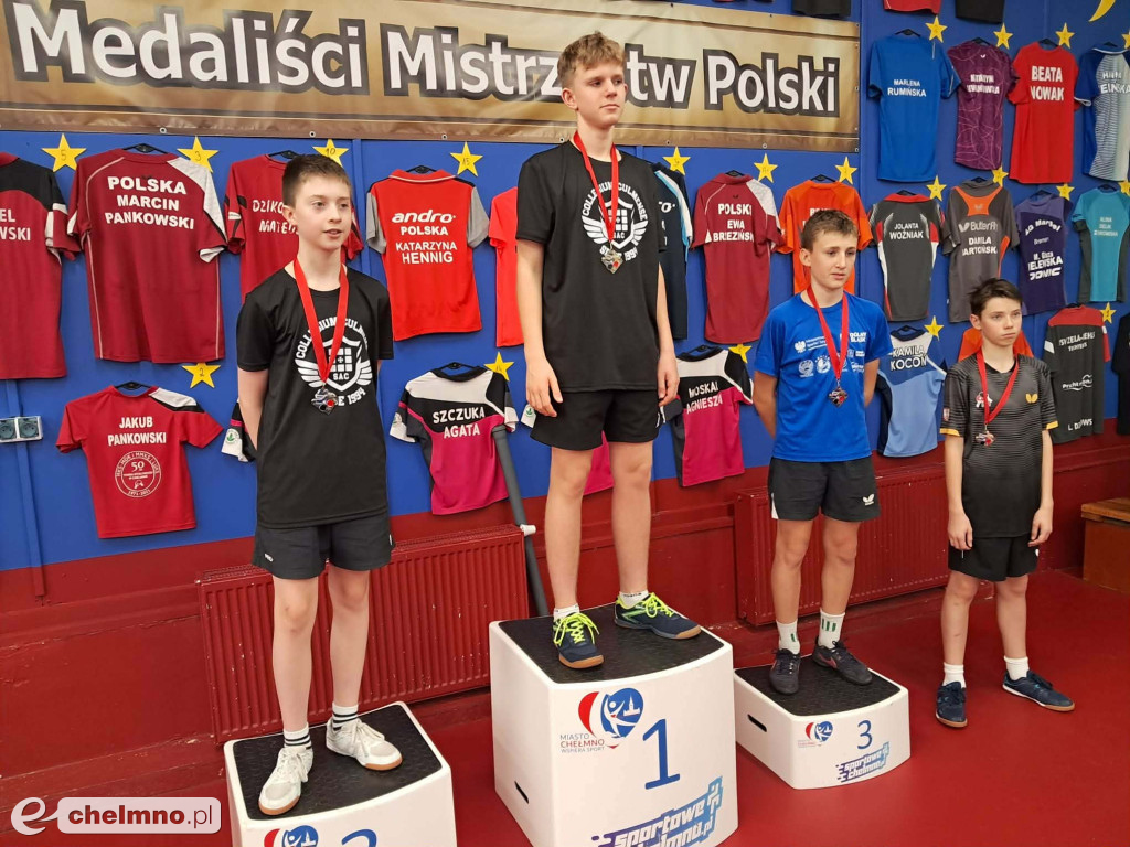 Mistrzostwa Chełmna w tenisie stołowym. Pierwsza SP 2 Chełmno