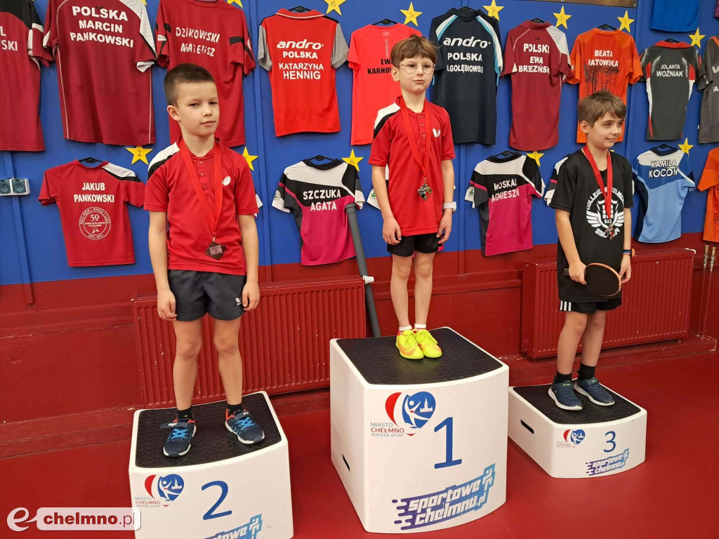 Mistrzostwa Chełmna w tenisie stołowym. Pierwsza SP 2 Chełmno