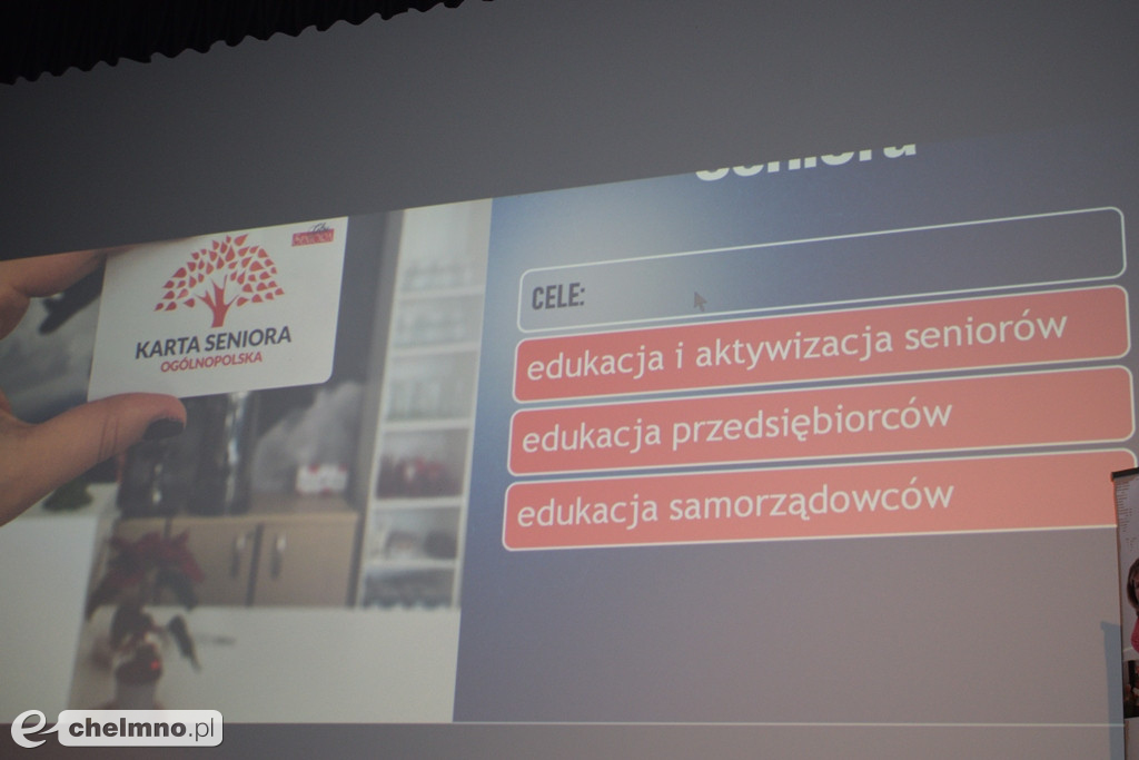 Inauguracja Ogólnopolskiej Karty Seniora w Chełmnie