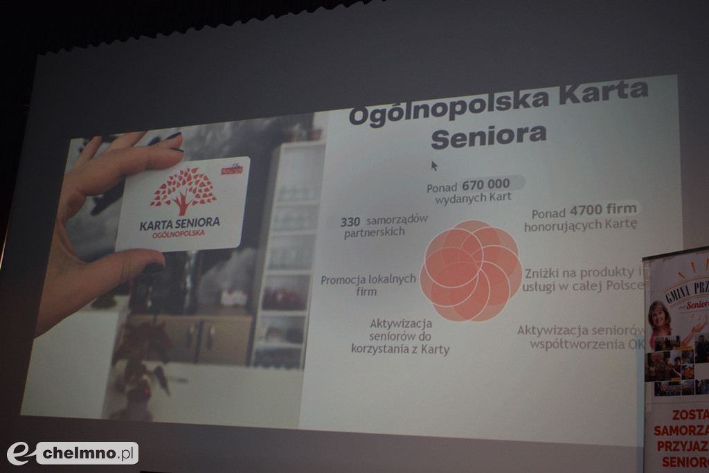 Inauguracja Ogólnopolskiej Karty Seniora w Chełmnie