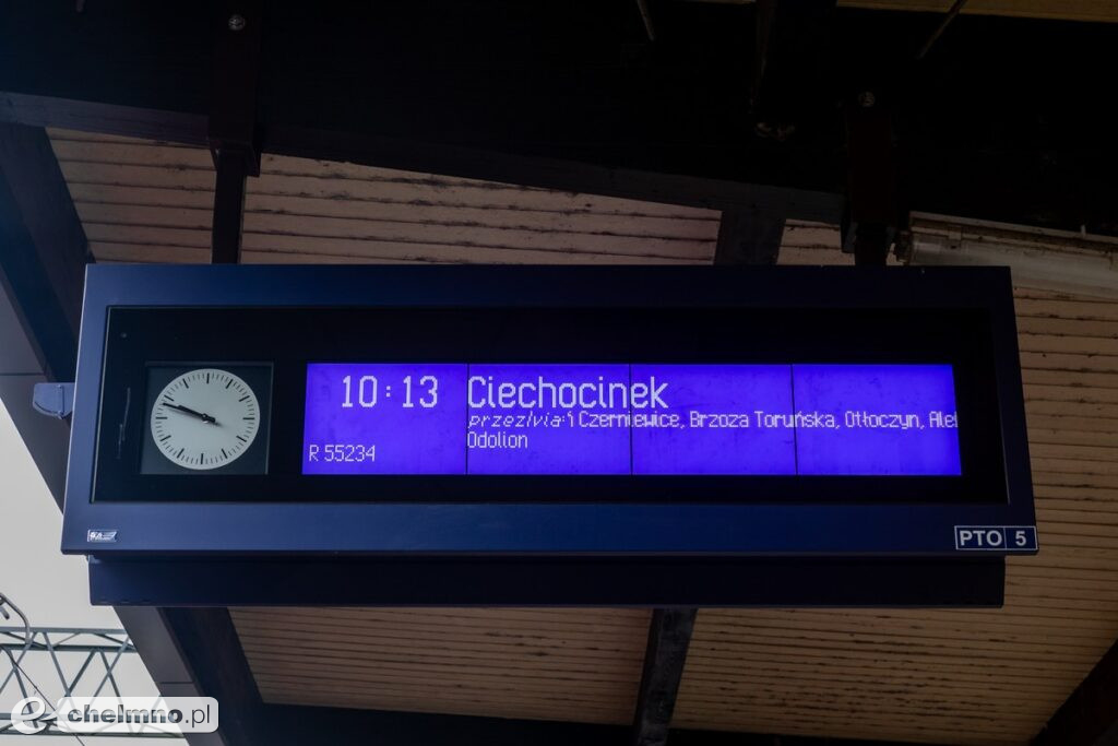 Inauguracja połączeń kolejowych do Ciechocinka