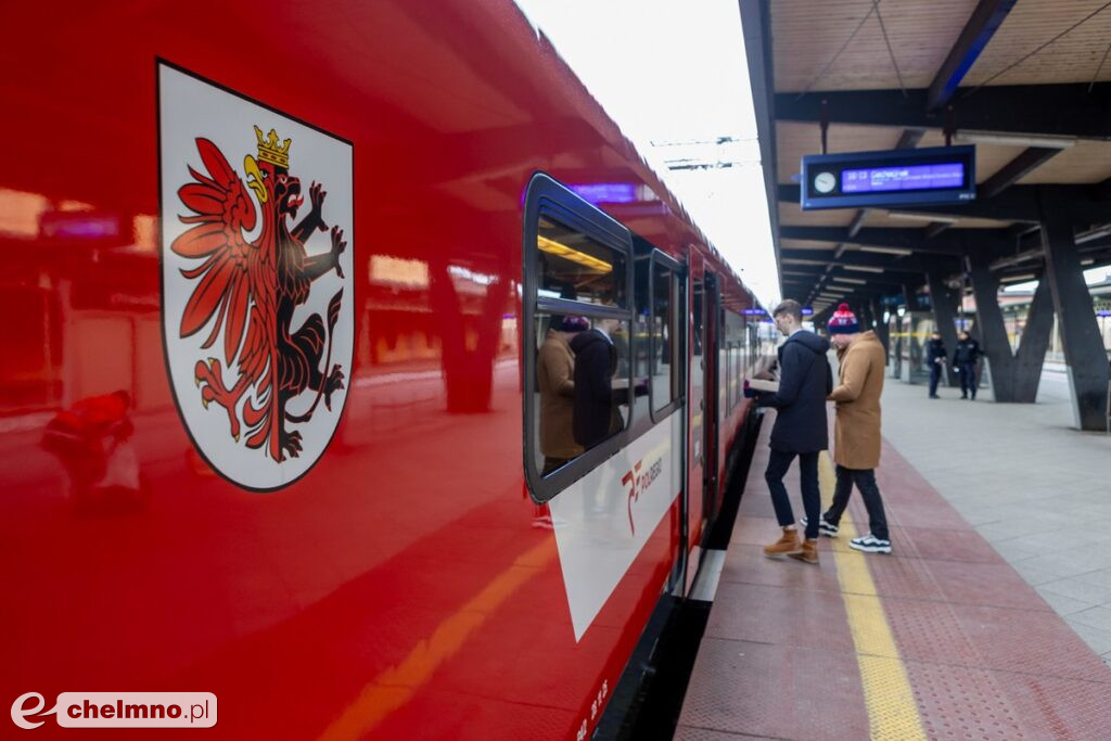 Inauguracja połączeń kolejowych do Ciechocinka