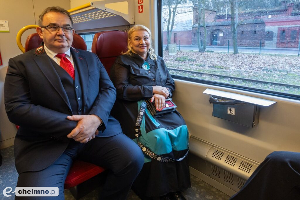 Inauguracja połączeń kolejowych do Ciechocinka