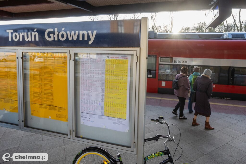 Inauguracja połączeń kolejowych do Ciechocinka