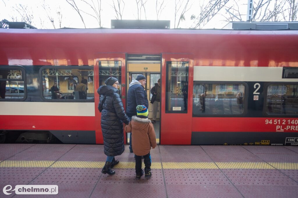 Inauguracja połączeń kolejowych do Ciechocinka