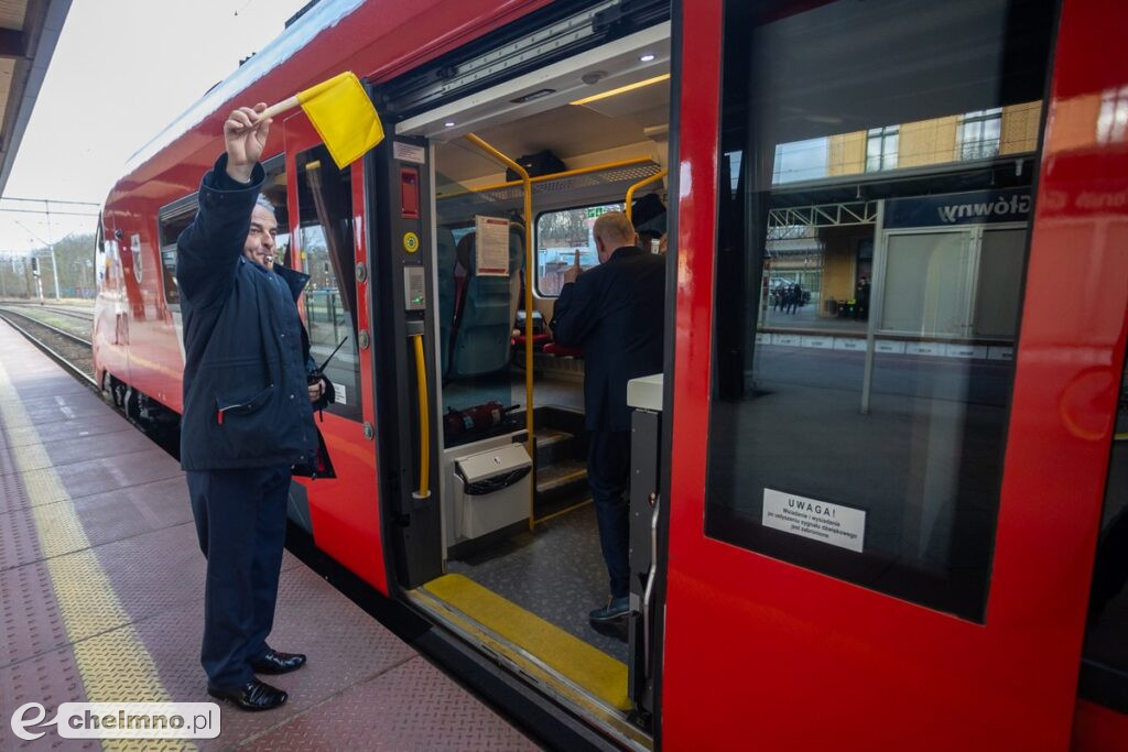 Inauguracja połączeń kolejowych do Ciechocinka