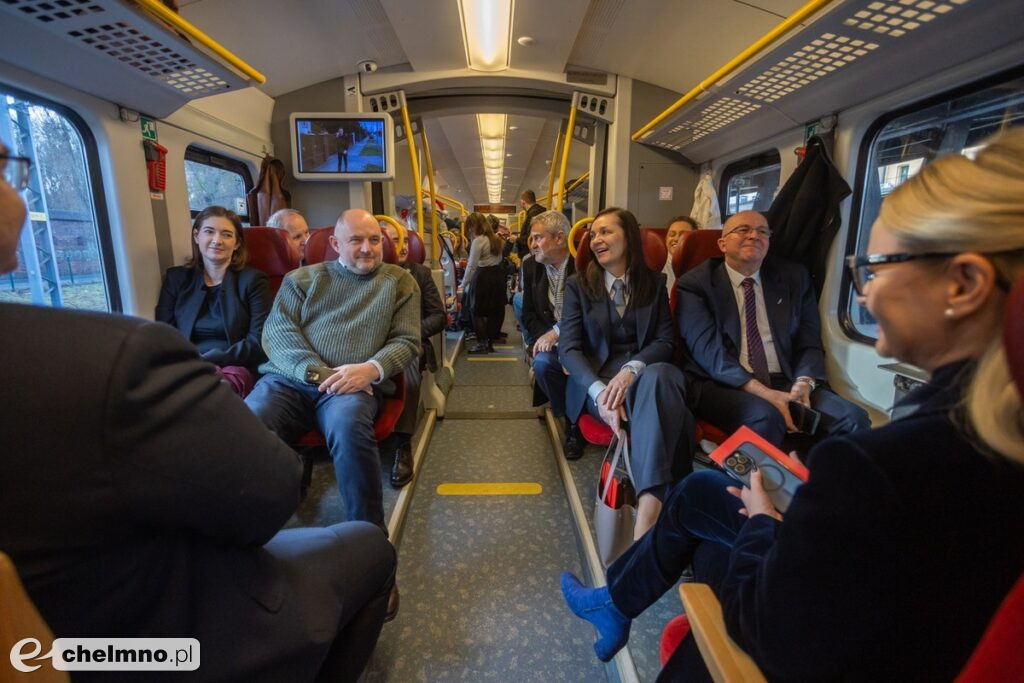 Inauguracja połączeń kolejowych do Ciechocinka