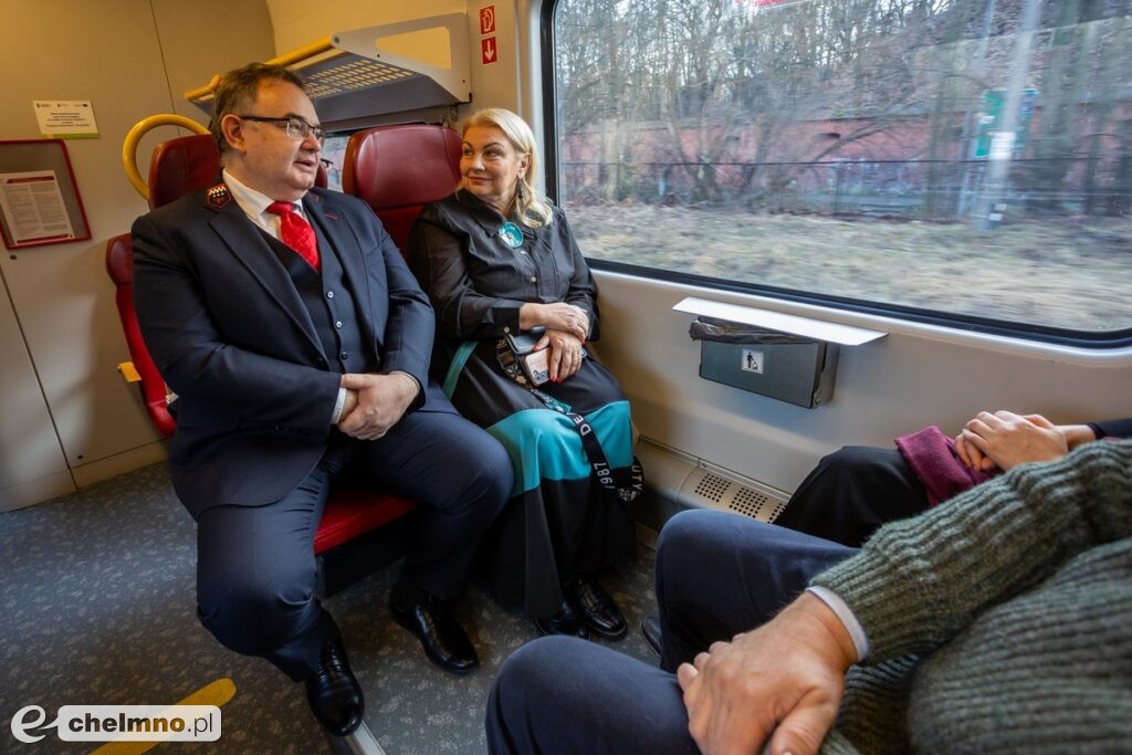 Inauguracja połączeń kolejowych do Ciechocinka