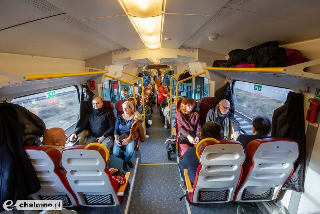 Inauguracja połączeń kolejowych do Ciechocinka