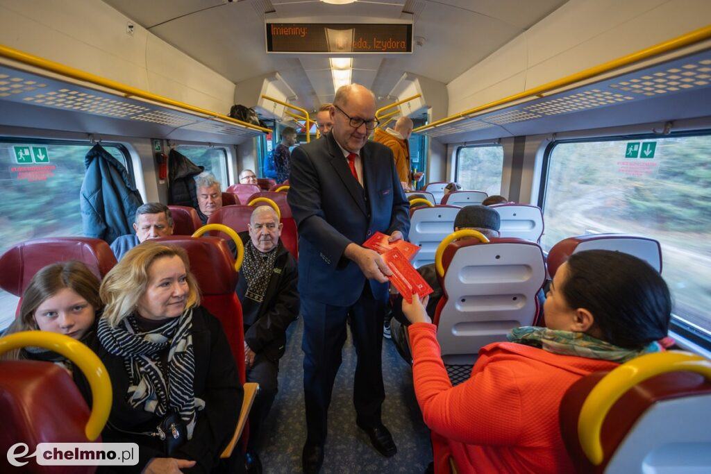 Inauguracja połączeń kolejowych do Ciechocinka