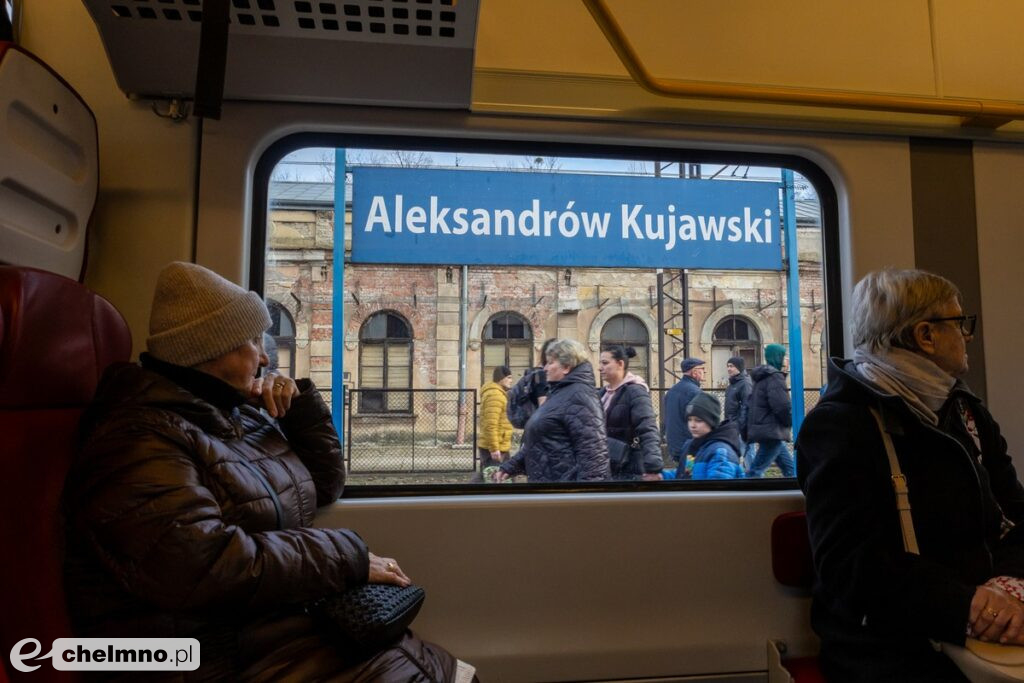 Inauguracja połączeń kolejowych do Ciechocinka