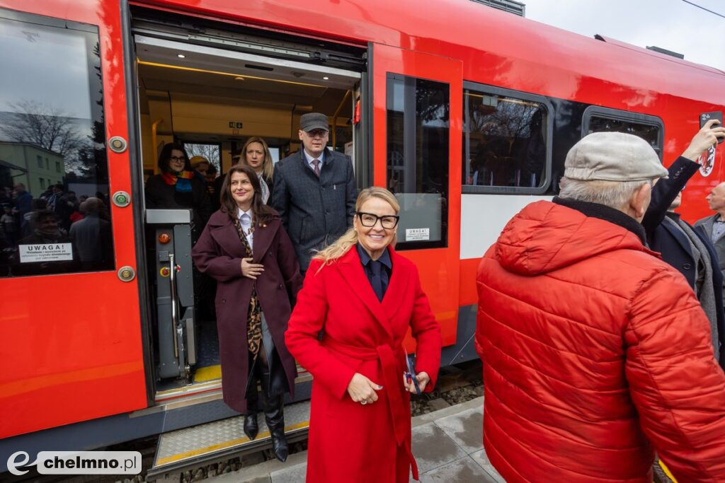 Inauguracja połączeń kolejowych do Ciechocinka