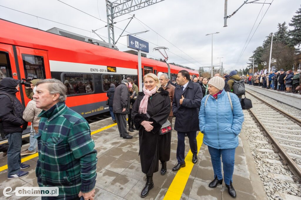 Inauguracja połączeń kolejowych do Ciechocinka