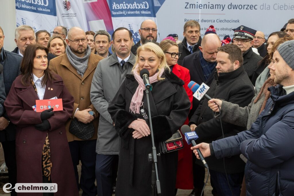 Inauguracja połączeń kolejowych do Ciechocinka