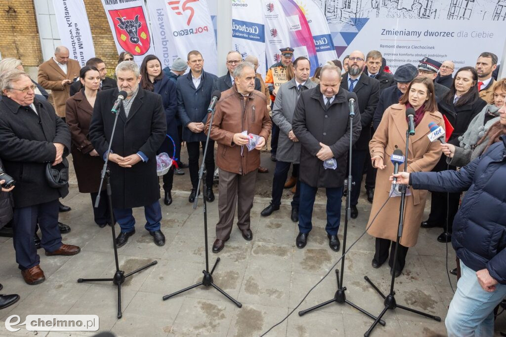 Inauguracja połączeń kolejowych do Ciechocinka