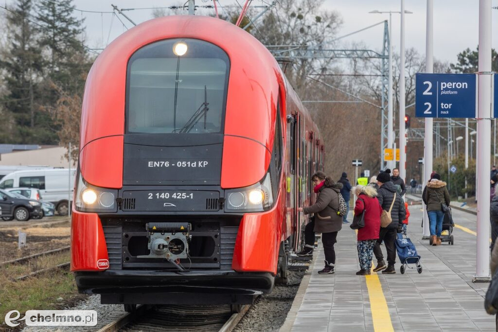 Inauguracja połączeń kolejowych do Ciechocinka