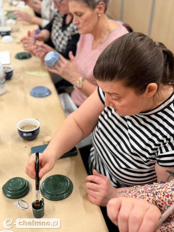 Warsztaty rękodzieła przeprowadziliśmy w Chełmnie