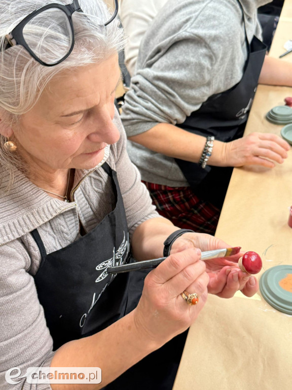 Warsztaty rękodzieła przeprowadziliśmy w Chełmnie