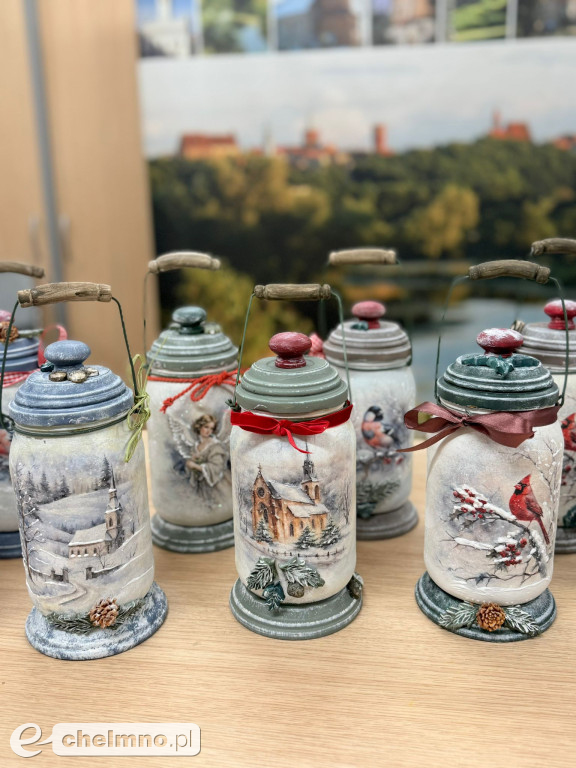 Warsztaty rękodzieła przeprowadziliśmy w Chełmnie