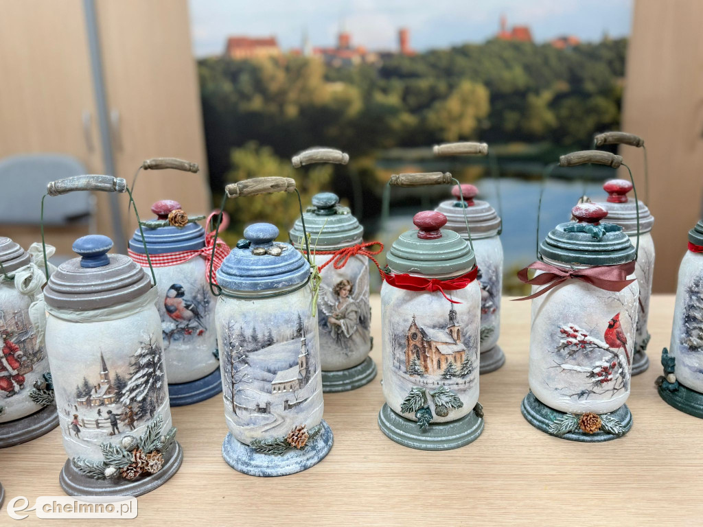 Warsztaty rękodzieła przeprowadziliśmy w Chełmnie