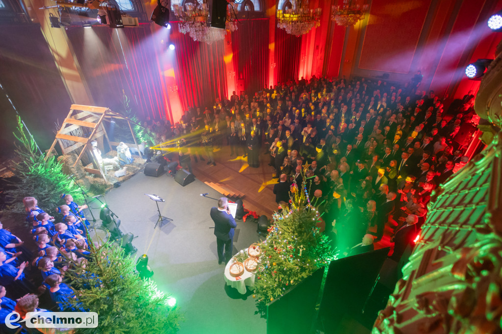 Samorządowcy na spotkaniu świątecznym u Marszałka