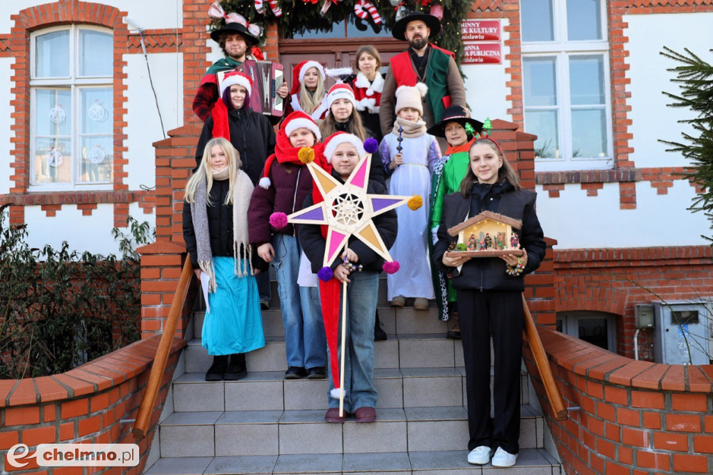 Wprowadzili świąteczny nastrój do Unisławia