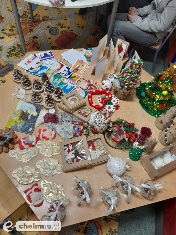 Cudne ozdoby można było kupić na kiermaszu w Czwórce