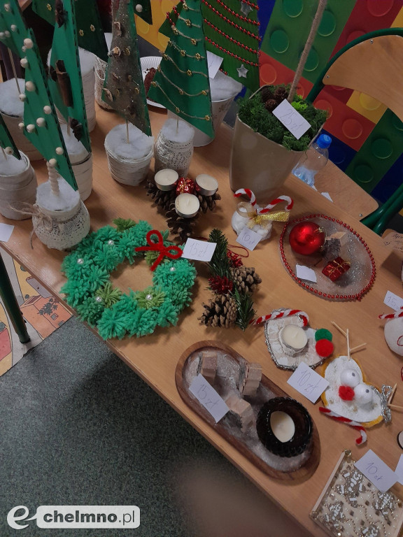 Cudne ozdoby można było kupić na kiermaszu w Czwórce