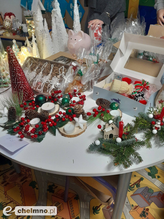 Cudne ozdoby można było kupić na kiermaszu w Czwórce