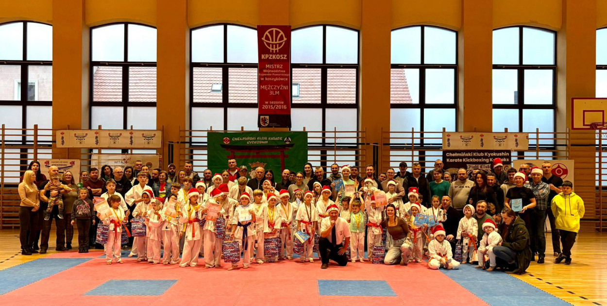 Wspaniała atmosfera na Gwiazdkowym Turnieju Kyokushin Karate