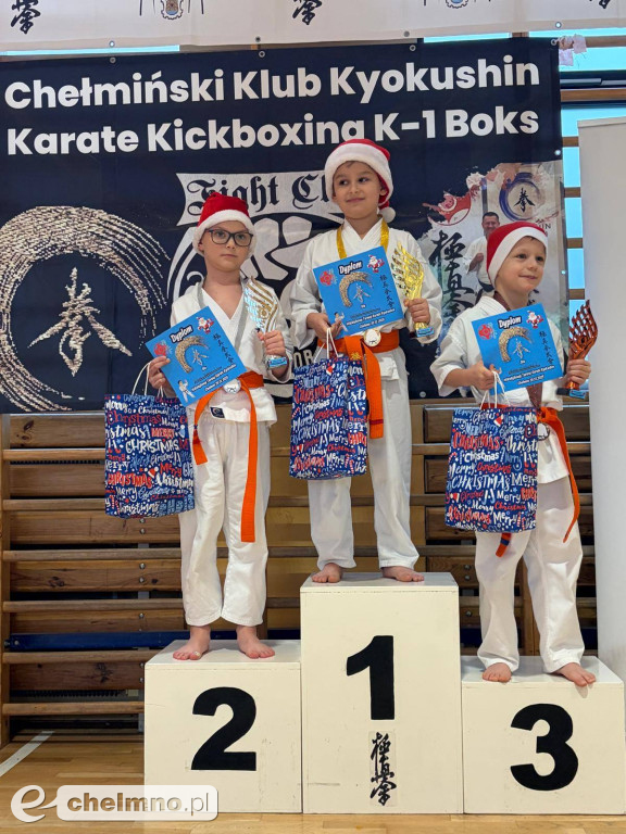 Wspaniała atmosfera na Gwiazdkowym Turnieju Kyokushin Karate