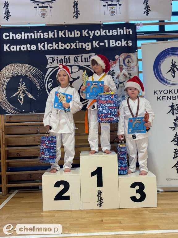 Wspaniała atmosfera na Gwiazdkowym Turnieju Kyokushin Karate