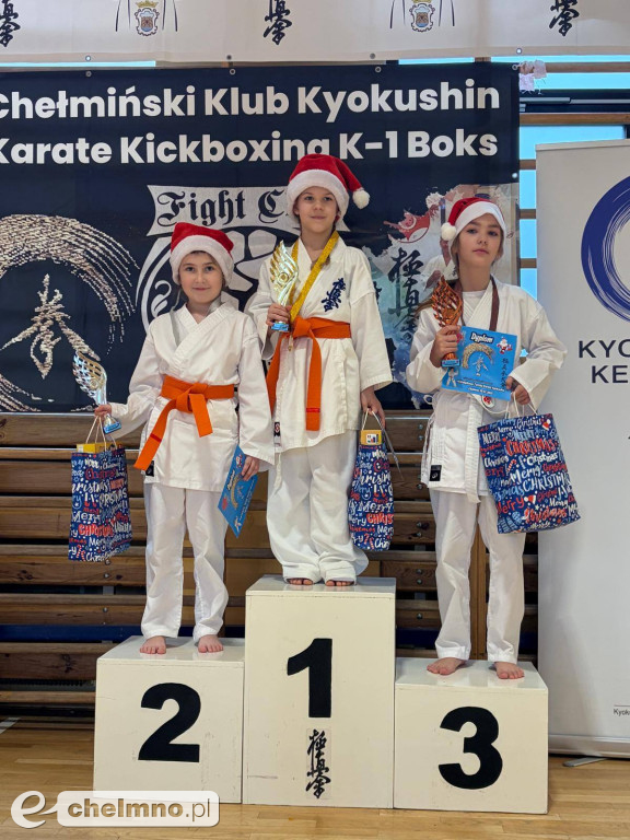 Wspaniała atmosfera na Gwiazdkowym Turnieju Kyokushin Karate