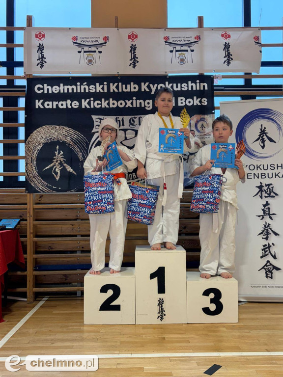 Wspaniała atmosfera na Gwiazdkowym Turnieju Kyokushin Karate