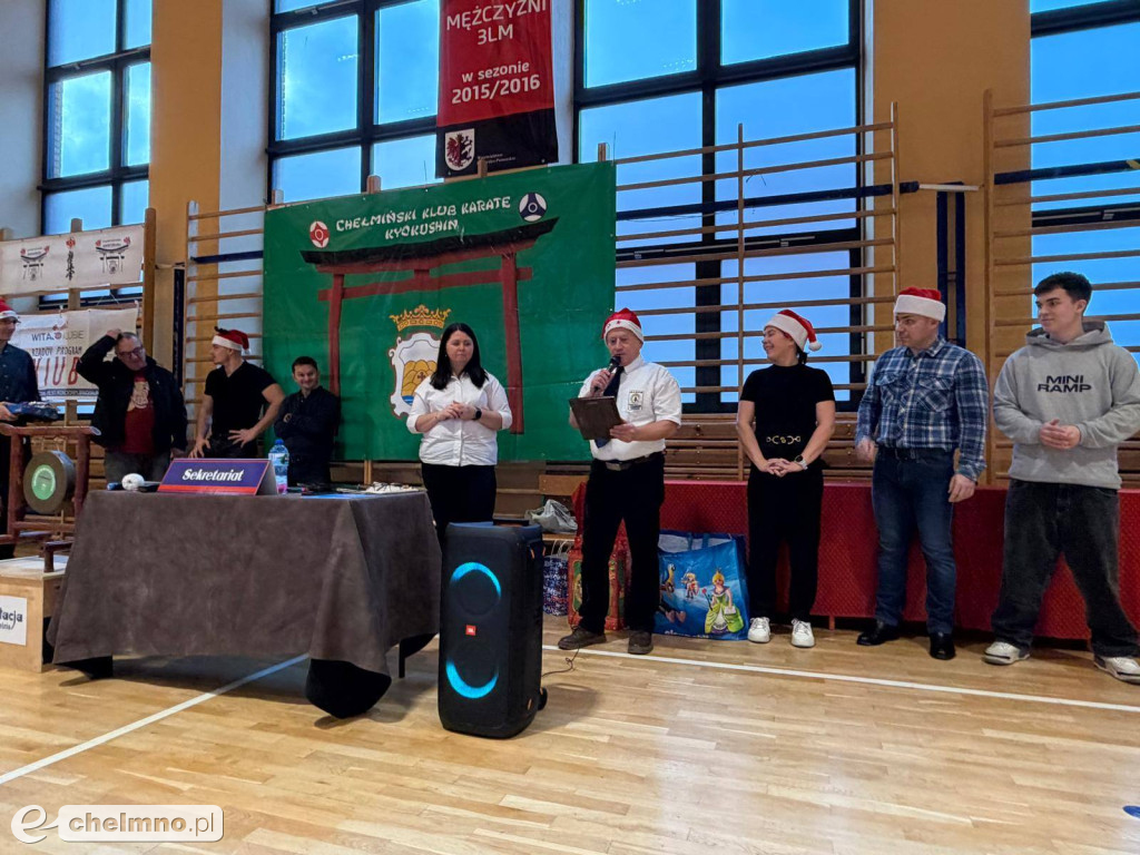 Wspaniała atmosfera na Gwiazdkowym Turnieju Kyokushin Karate