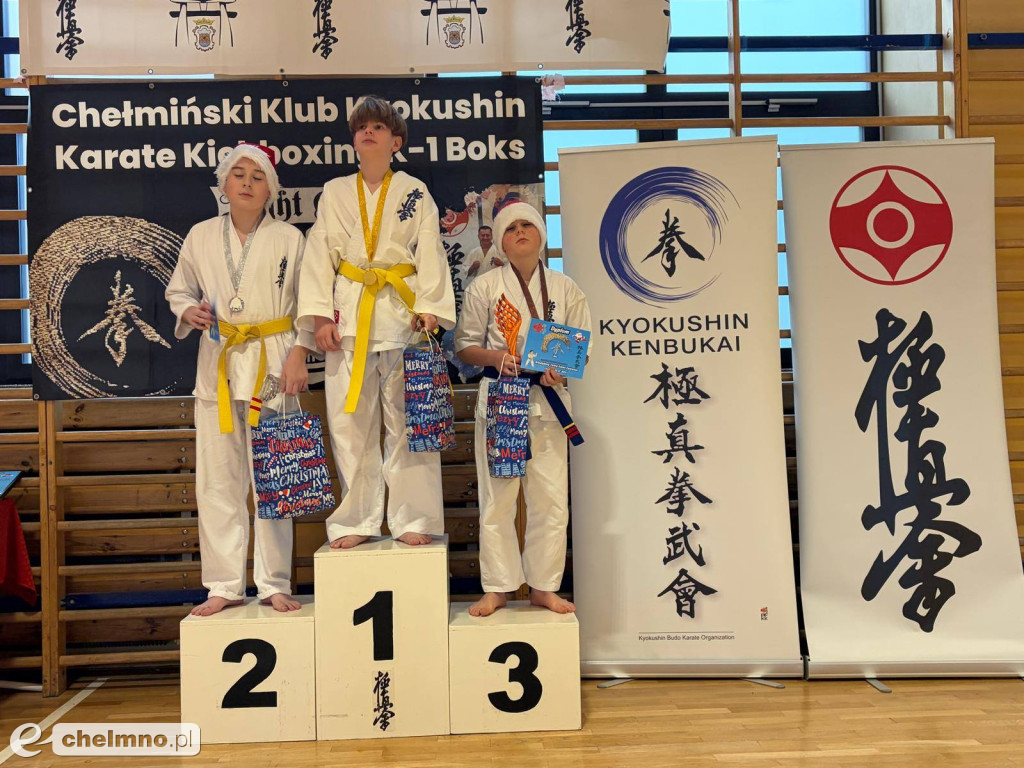 Wspaniała atmosfera na Gwiazdkowym Turnieju Kyokushin Karate