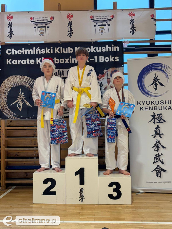 Wspaniała atmosfera na Gwiazdkowym Turnieju Kyokushin Karate