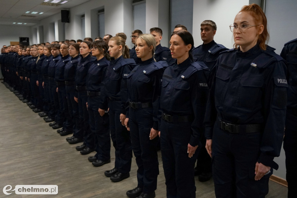 Pierwsze w 2026 roku ślubowanie policjantów