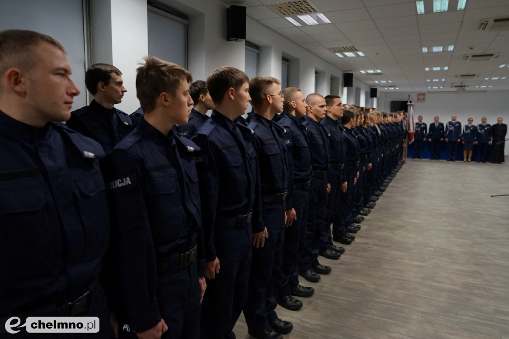 Pierwsze w 2026 roku ślubowanie policjantów