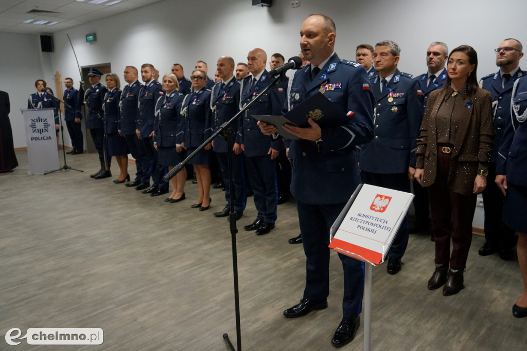 Pierwsze w 2026 roku ślubowanie policjantów
